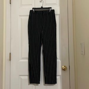Pinstripe pants